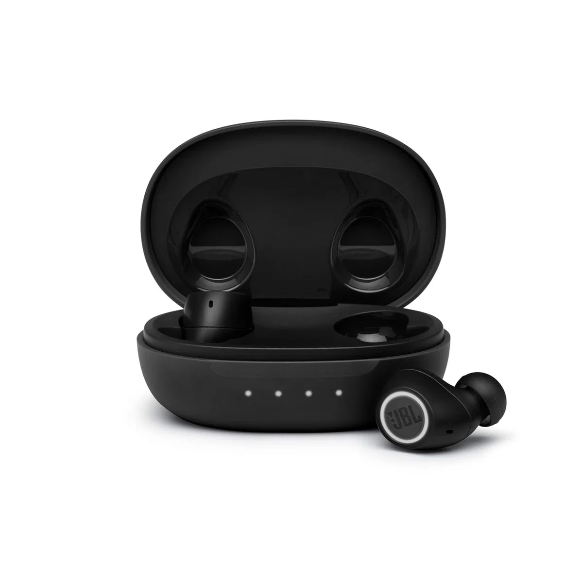 JBL Free II TWS – Écouteurs intra-auriculaires bluetooth sans fil avec étui de recharge – Résistants aux projections d’eau – Jusqu’à 24 hrs d’écoute combinée – Noir