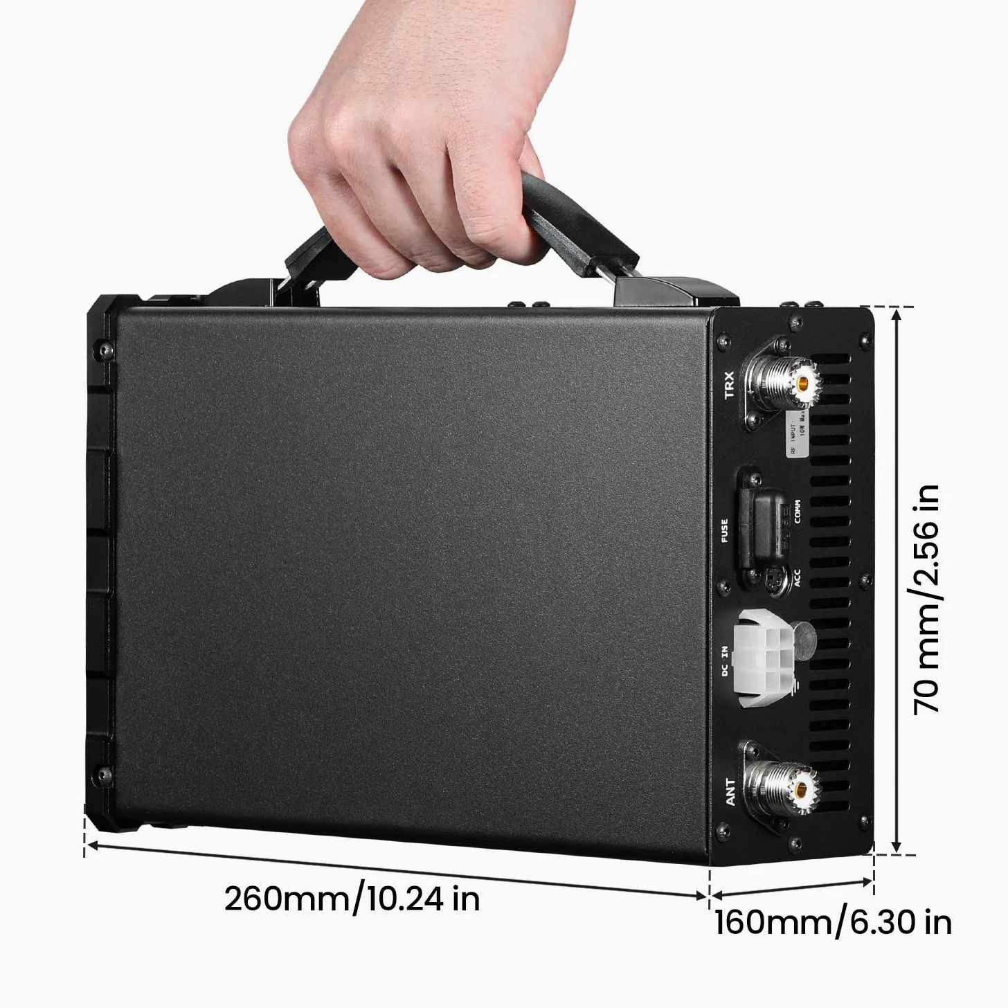 Xiegu XPA125B HF Amplificateur de Puissance 100W avec Tuner d'antenne Automatique pour émetteurs-récepteurs HF QRP G90, X5105 et G1M
