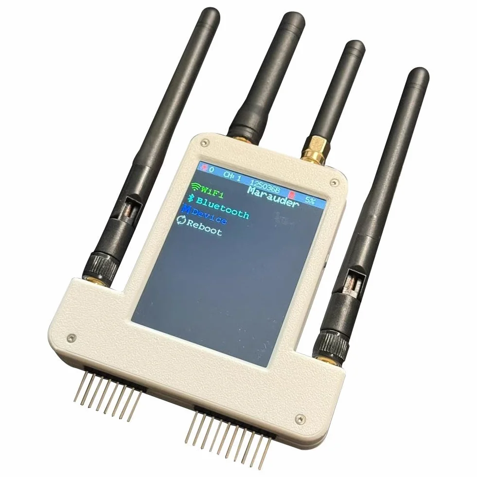 Pour Flipper Zero Modules Externes 4 en 1 433 MHz pour ESP32S2 GPS avec Écran d'Analyse Predator pour l'Affichage des Données de SIGNAL Numérique