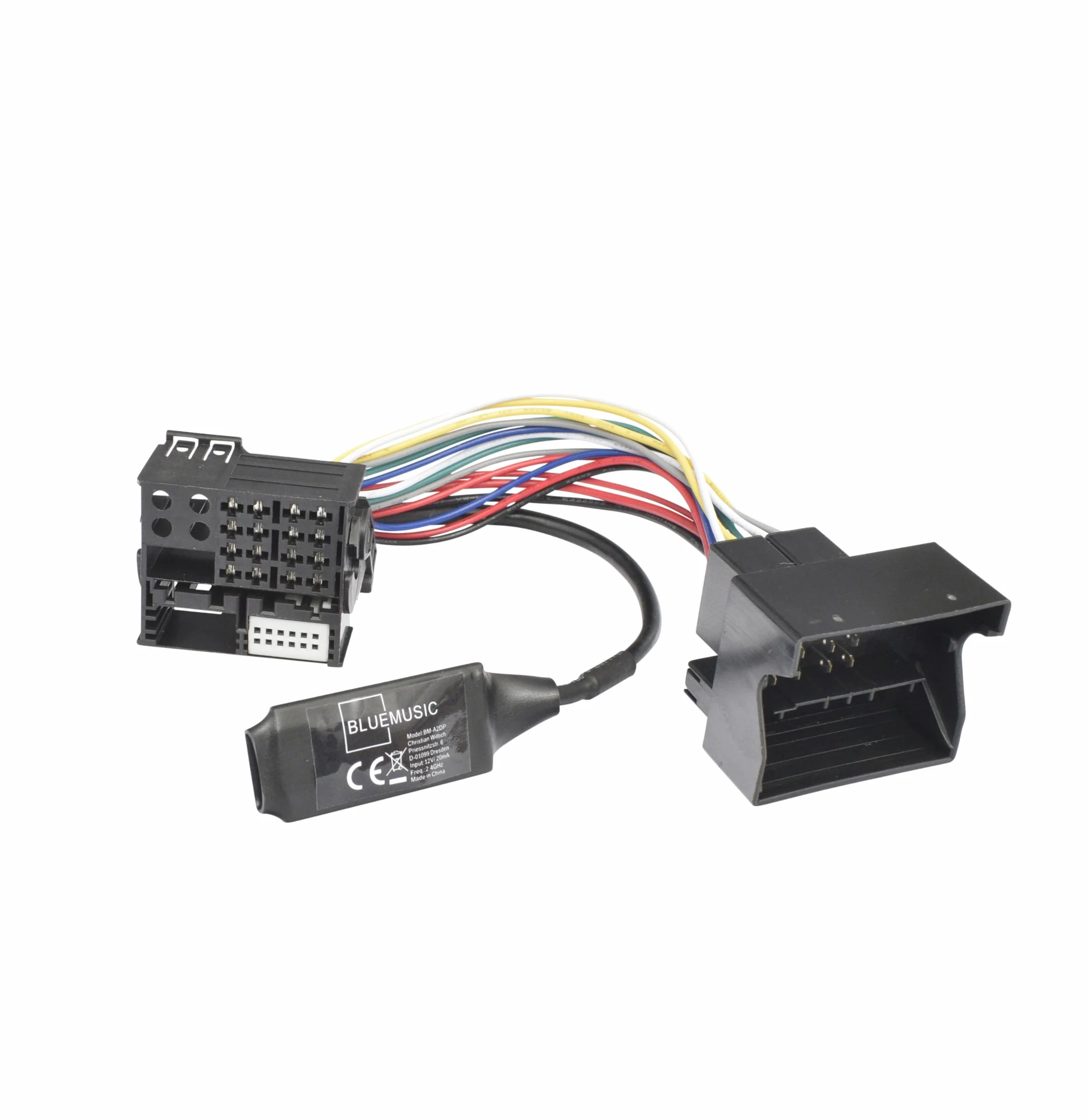 Adaptateur Audio Bluetooth BlueMusic Compatible avec BMW E60 E90 E81 E84 Z4 E89 E70 E71 E63 Mini R55 R56 R57 R58 R59 R60 R61