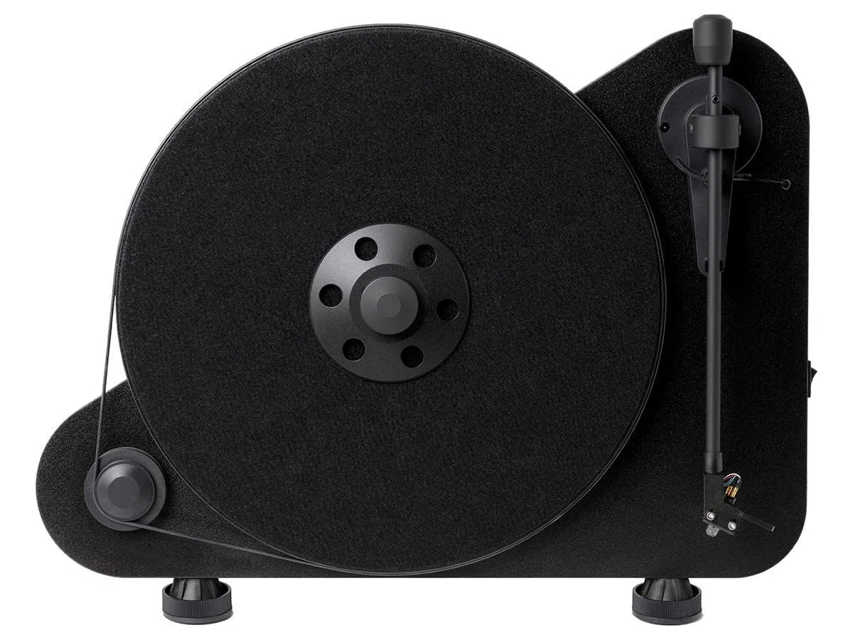 Pro-Ject VTE Platine Vinyle Positionnement Verticale pour Droitier, Noir