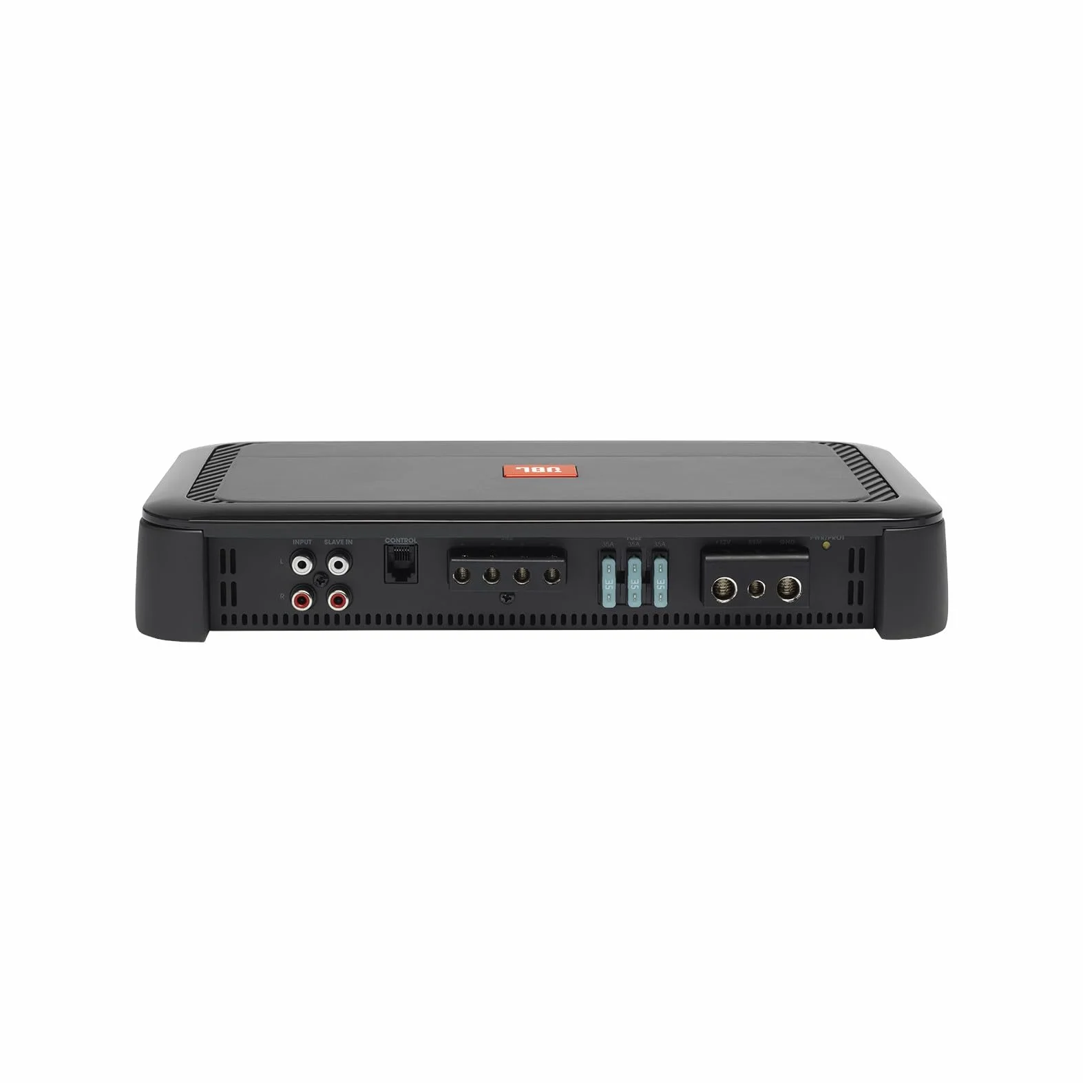 JBL Club A1000 Amplificateur Mono Subwoofer avec 600W RMS sous 4Ω, 1000W RMS sous 2Ω, Technologie Class D, réponse 10–320Hz, Filtre Passe-Bas Variable, Boost de Basses et télécommande fournie