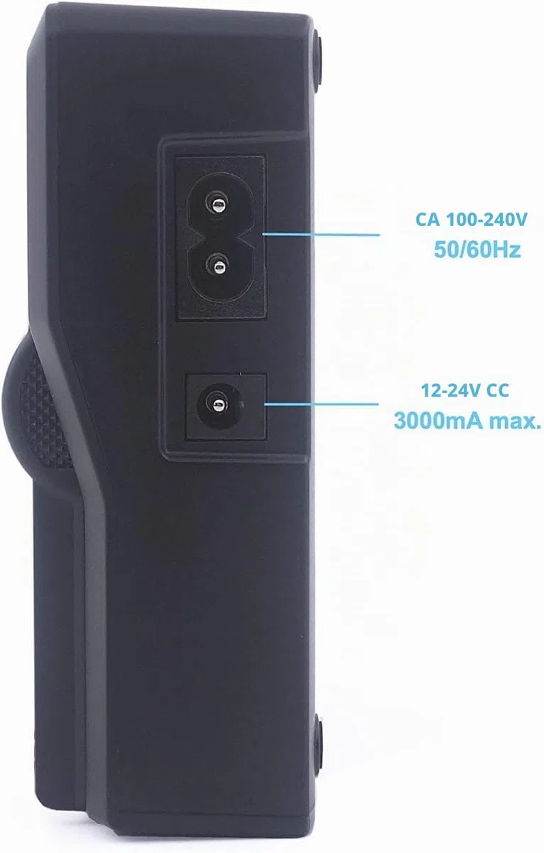 Baxxtar Chargeur Dual LCD USB pour Batteries Sony BP-U30 BP-U35 BP-U60 BP-U65 BP-U70 BP-U90 BP-U95 BP-U100 – pour caméras Sony PMW EX1/EX1r EX3 F3 100 150 160 200 – Mode Turbo 1500mA et Sortie USB