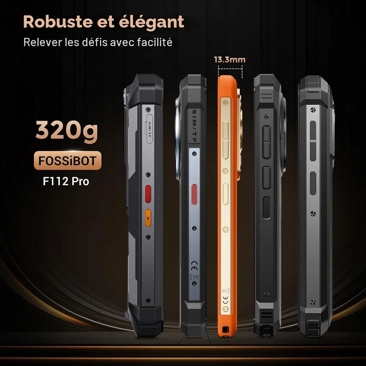 FOSSiBOT (Orange