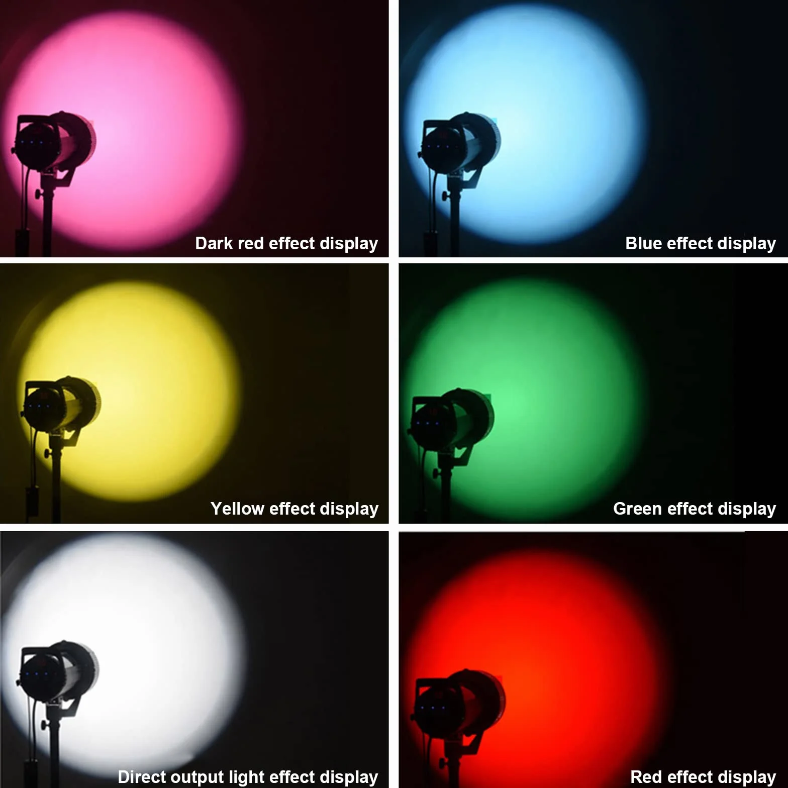 Soonpho Snoot Optique Conique avec Support Bowens pour Photographie, Alliage d'aluminium GOBO Projecteur Bowens avec 5 filtres de Couleur 10 Gobos pour Monolight LED Lumière Spotlight Flash de Studio