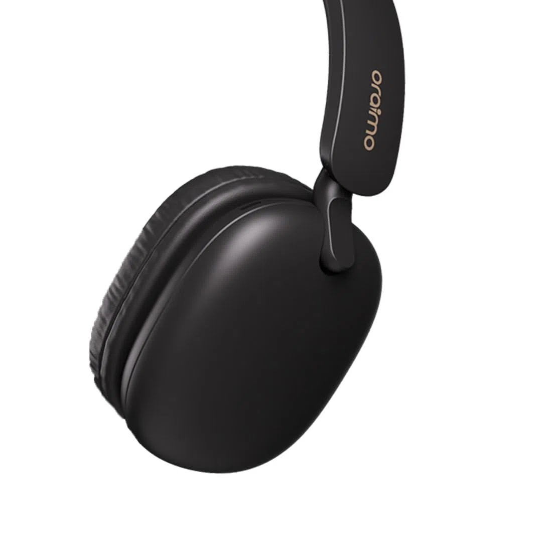 Oraimo BoomPop Lite Casque Bluetooth sans Fil, 65 h d'autonomie, Charge Rapide 10 Min = 10 h, Son Spatial Sound360, Micro ENC, Mode Jeu, Pliable, Bluetooth 5.3 + Jack 3,5 mm, USB-C