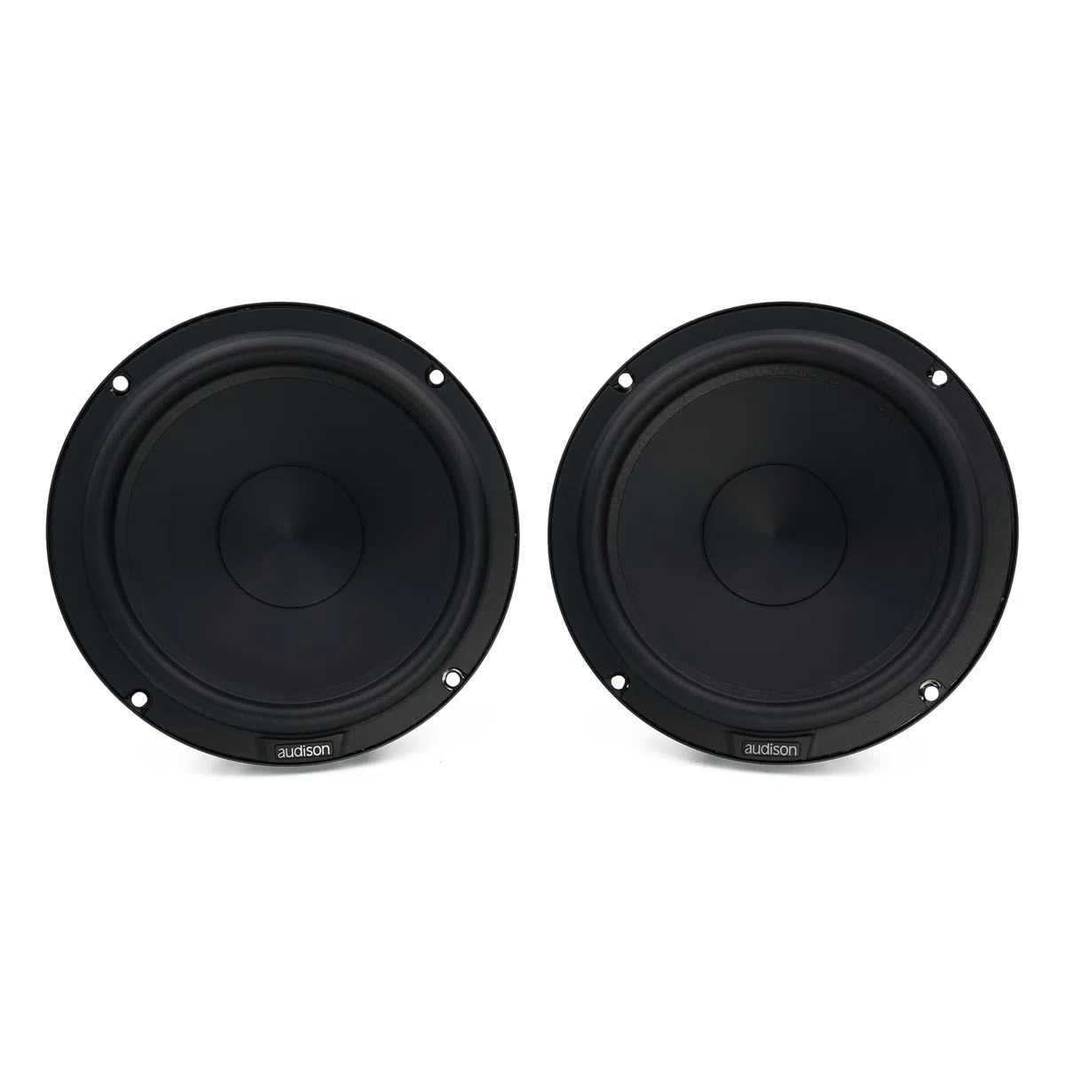 Audison AP 6.5P Paire de woofers 165 mm, 330 W | papier traité hydrofuge, 6,5 pouces, 110 W RMS, 4 Ohm, bobine 32 mm, 92,5 dB, 50-5000 Hz, profondeur 66,5 mm, Xmax 5,6 mm