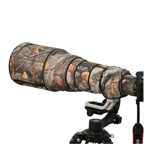 ROLANPRO Housse de protection pour objectif Canon EF 300 mm f/2.8 L USM Camouflage Raincover Housse de protection en coton #1 (non étanche)