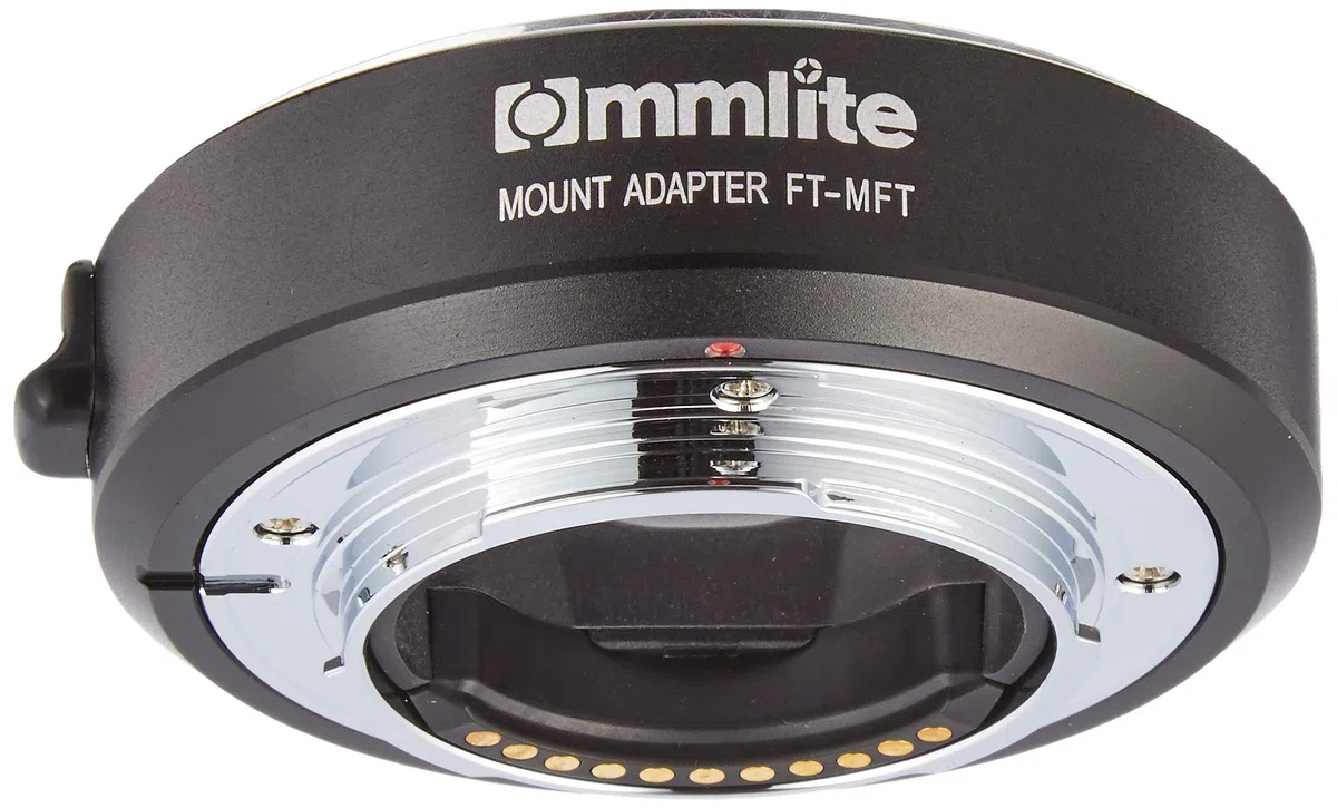 Commlite Auto-Focus électronique Adaptateur de monture d'objectif avec Bague Olympus 4/3 M4/3