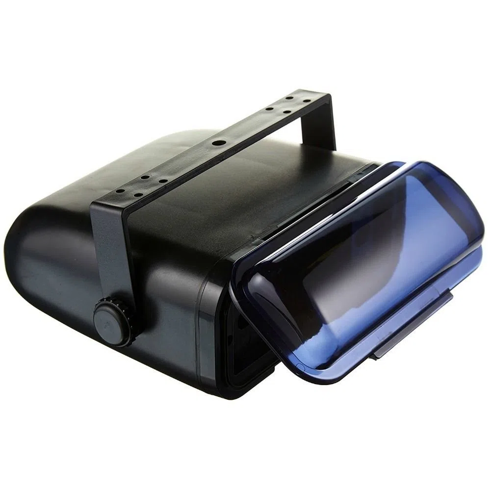 RÉCIPIENT pour Ensemble STÉRÉO OU Radio Marin IMPERMÉABLE ET RÉSISTANT À l'eau AU Soleil PYLE PLMRCB3 Noir pour Bateau Piscine CANOT