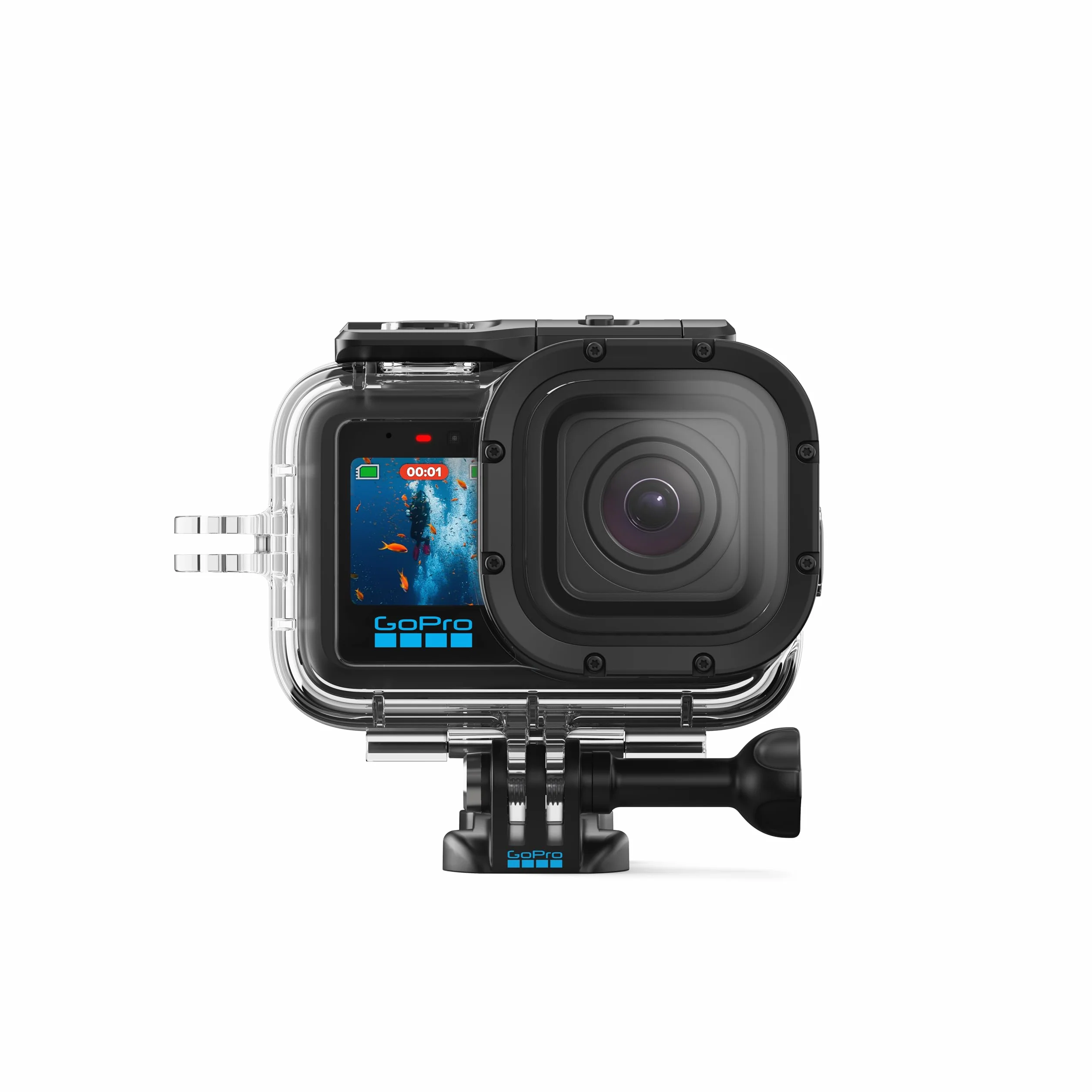 Boîtier de Protection (Boîtier de plongée et de Protection étanche pour caméra/pour modèles Mission 1 Pro et Mission 1) – Accessoire Officiel GoPro