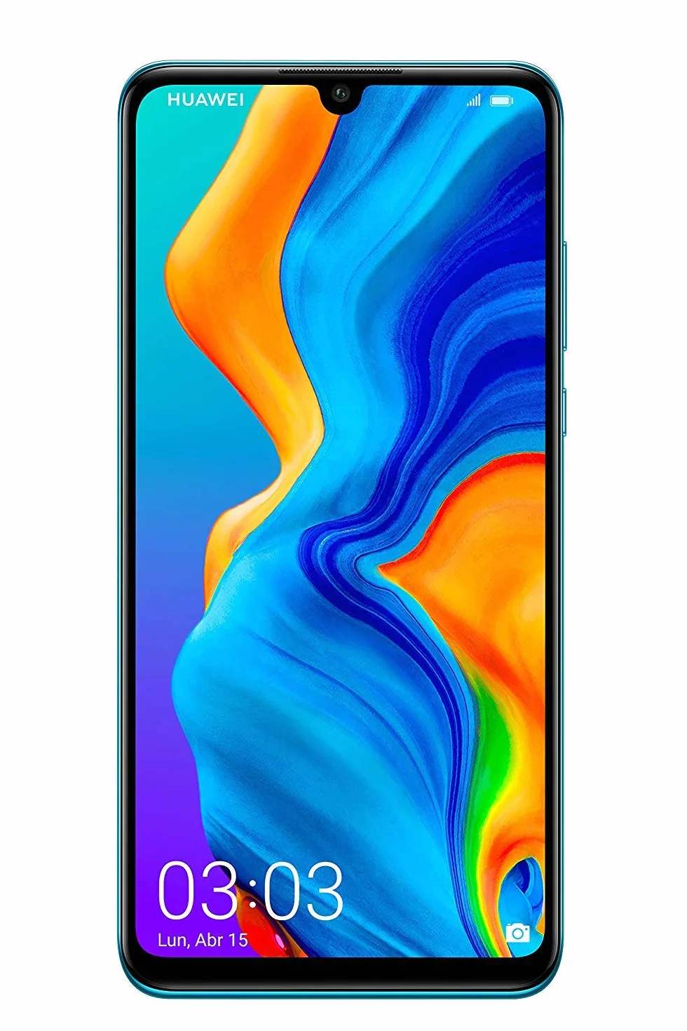 Huawei P30 Lite Smartphone débloqué 4G (6,15 pouces - 128Go - Double Nano SIM - Android 9.0) Peacock Blue [Version Française]