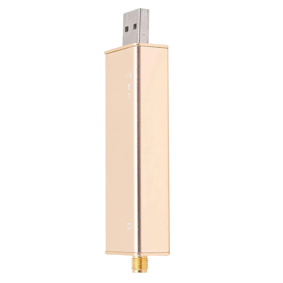 Récepteur SDR Antennes Radio Définies par Logiciel 0.1KHz-1.7GHz Haute Stabilité RTL-SDR Haut de Gamme avec Plage de Réglage Étendue