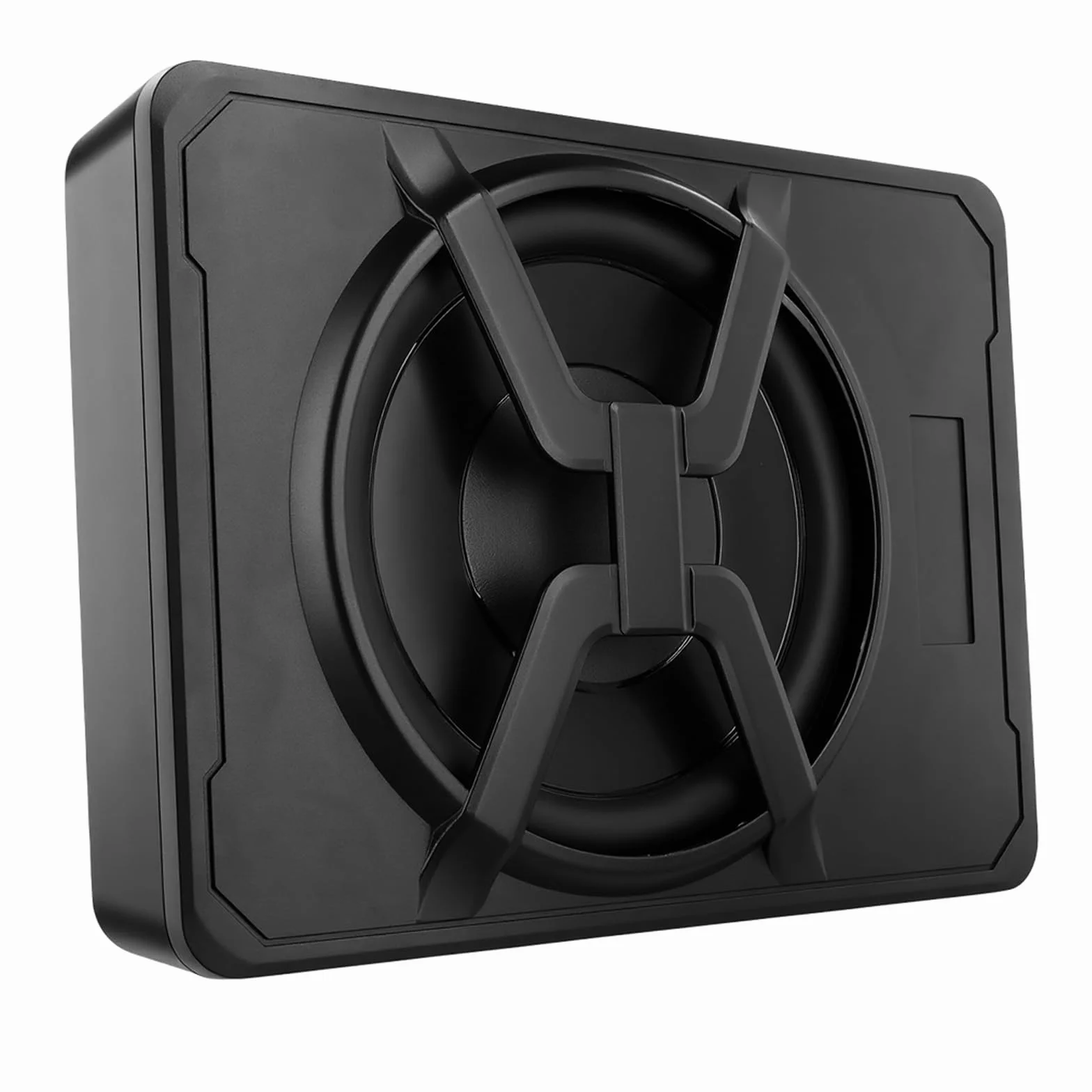 Subwoofer Actif pour Voiture, s'adapte sous Les sièges, Puissance maximale 1200 W, 10 Pouces, avec éclairage d'ambiance, Module amplificateur intégré, subwoofer Compact et Puissant