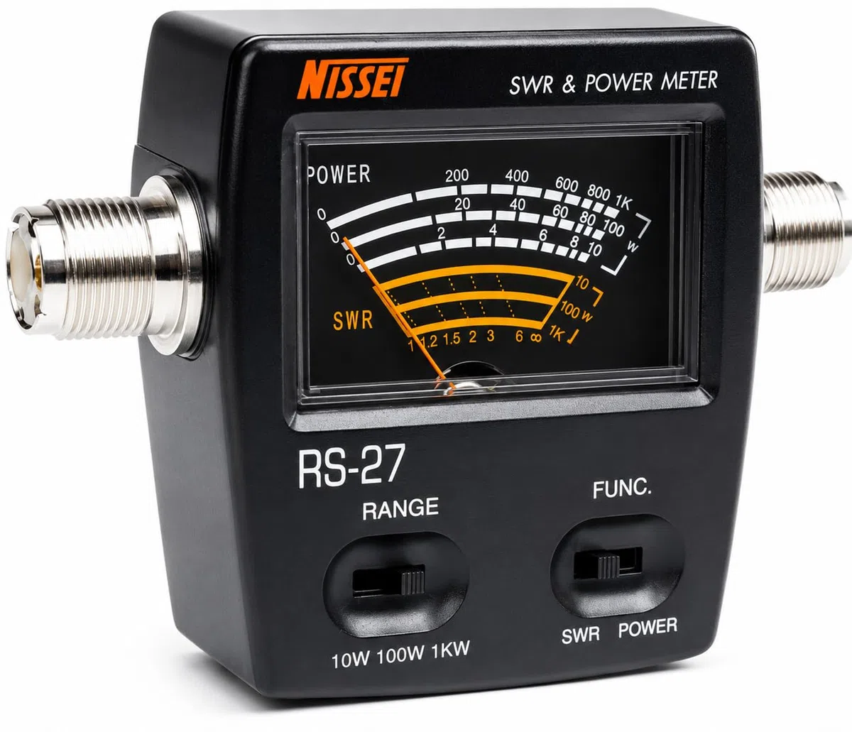 NISSEI Testeur d'ondes stationnaires et watmètre RS-27