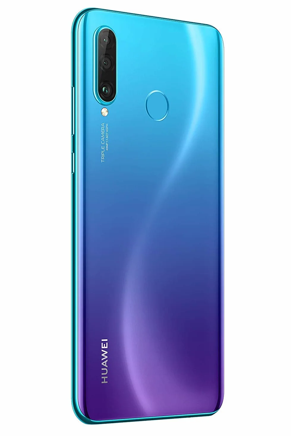 Huawei P30 Lite Smartphone débloqué 4G (6,15 pouces - 128Go - Double Nano SIM - Android 9.0) Peacock Blue [Version Française]