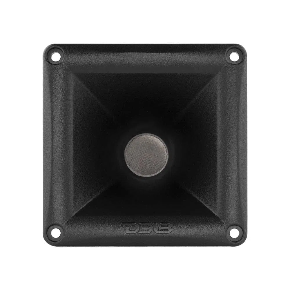 DS 18 Set PRO-DR1PK44 1 Tweeter à pavillon à Compression 11,5 x 11,5 cm 120 Watts rms 240 Watts Max 8 ohm 107,3 ​​DB pour fête à Domicile, 1 pièce