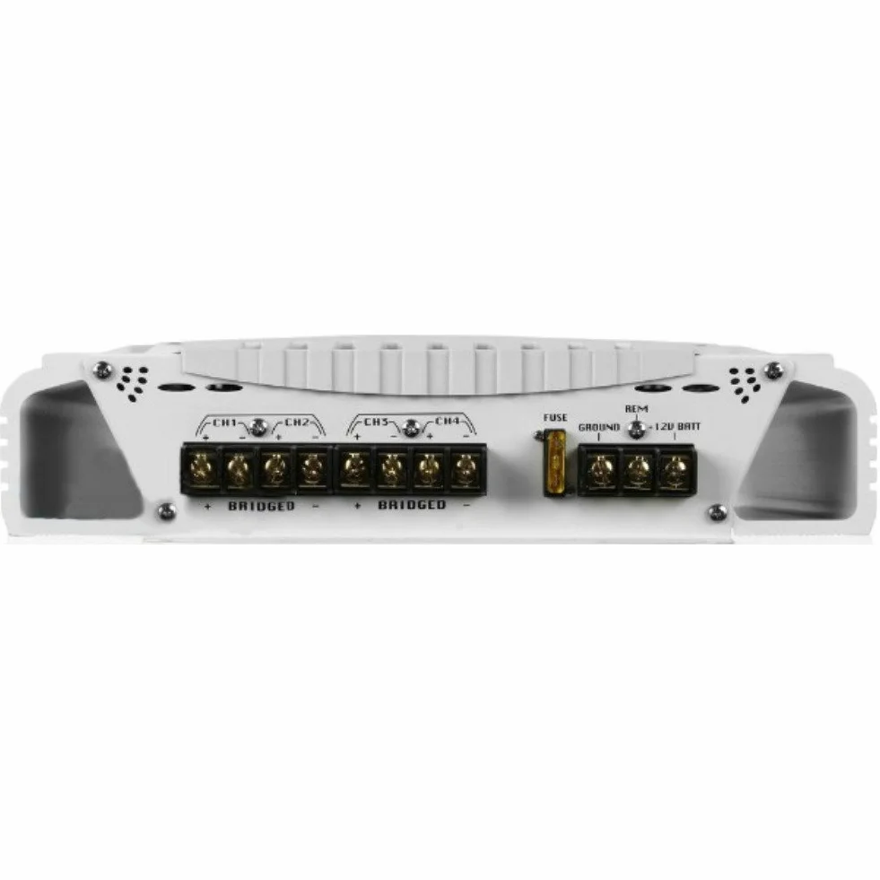 AMPLIFICATEUR Marin pour Usage Nautique PYLE PLMRA420 DE 500 Watt RMS ET 1000 Watt Max 4 CANAUX pour Bateau Piscine RÉSISTANTE À l'eau pour Bateaux OU LOCAUX en Plein AIR IMPERMÉABLE