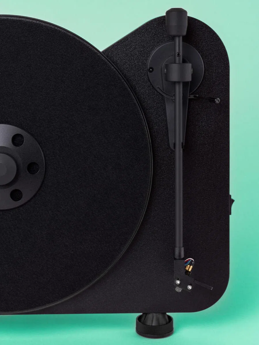 Pro-Ject VTE Platine Vinyle Positionnement Verticale pour Droitier, Noir