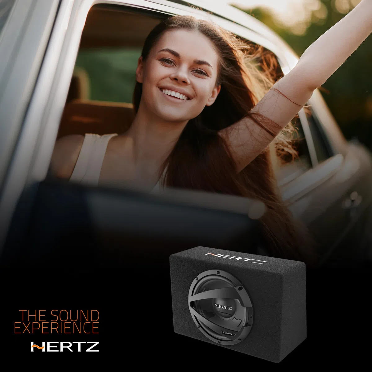 Hertz DBX 25.3 subwoofer en Caisson Bass-Reflex 250 mm, 600 W | 10 pouces, polypropylène avec mica, 150 W RMS, Xmax 9 mm, 32-400 Hz, aimant ferrite