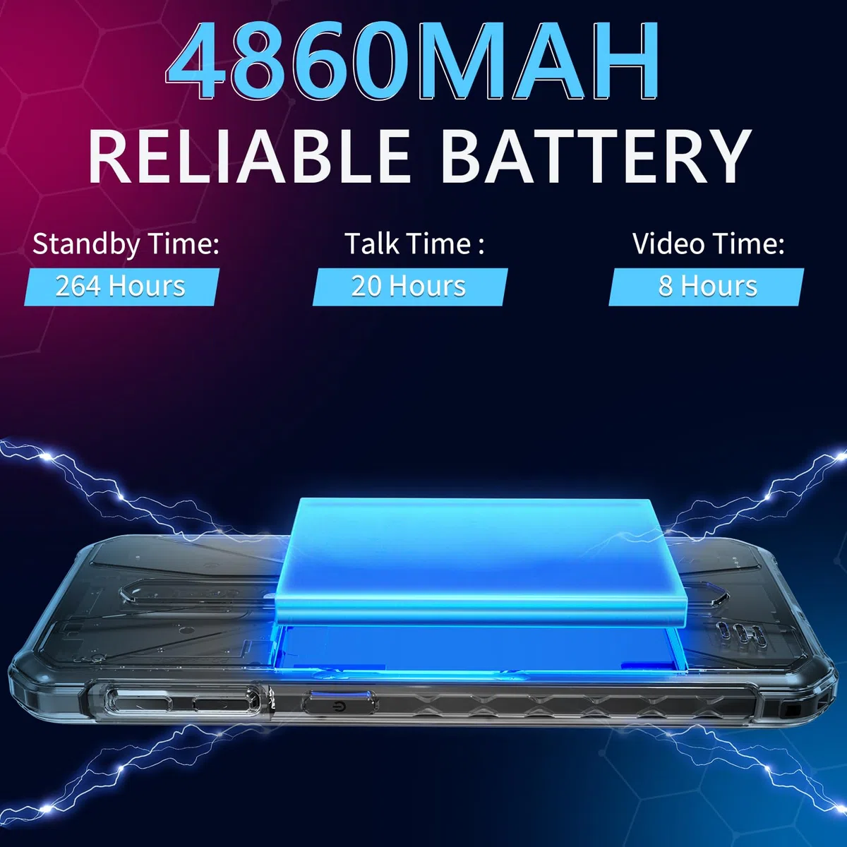 Ulefone Armor X12 Telephone Portable Incassable Android 13, 6Go Arm+32Go ROM/SD-256Go, Téléphone Étanche 5.45" HD+, 13MP+8MP Caméra, Smartphone Antichoc 4860mAh, 4G Dual SIM/NFC/GPS/OTG Orange