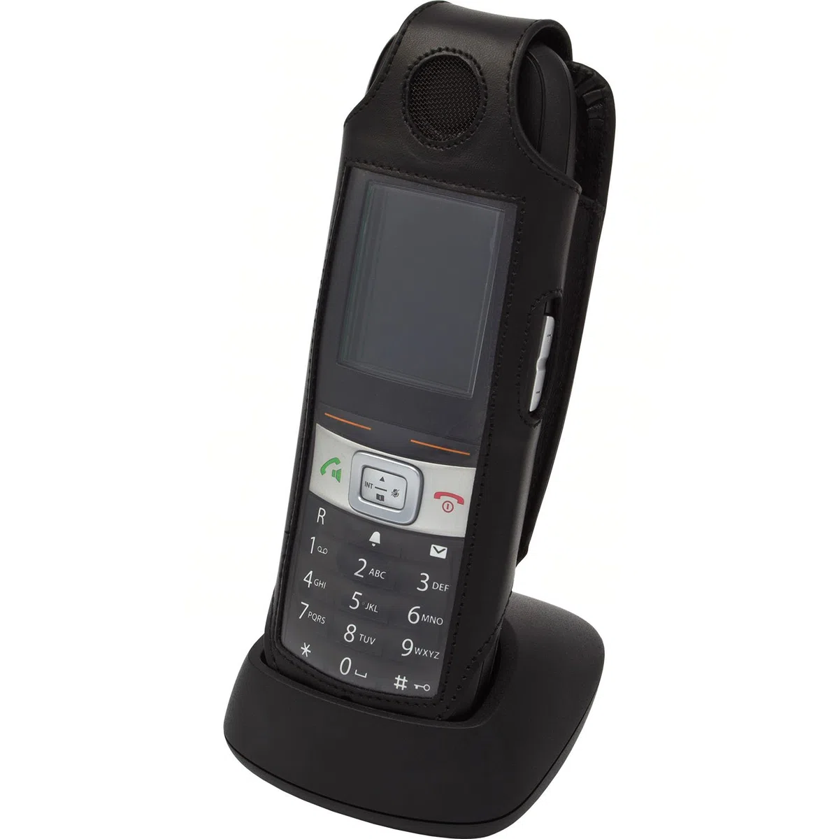 Gigaset r650h/r630h/E630 Étui en cuir avec clip ceinture en acier fixe