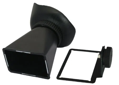 Fotga 2,8 x 3 "LCD Viewfinder Loupe Viseur en caoutchouc Extension V4 pour Sony NEX - 3/NEX - 5