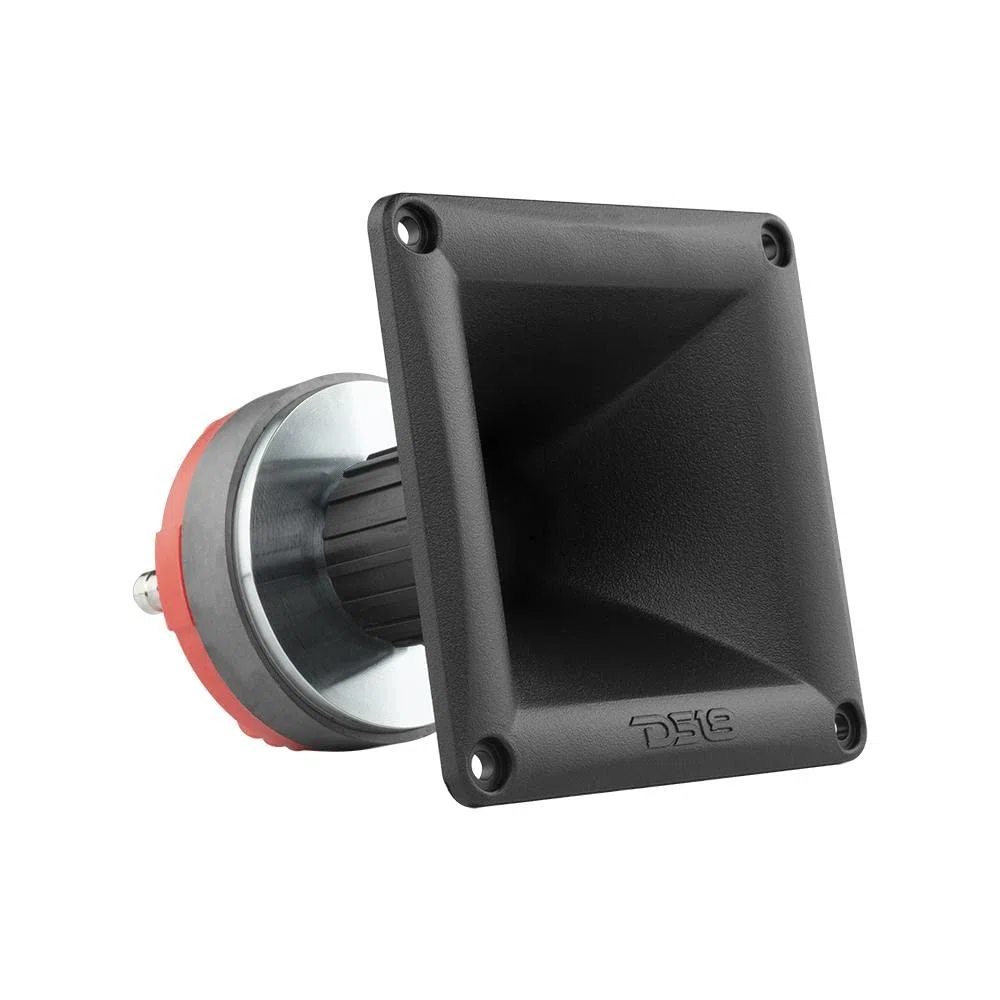 DS 18 Set PRO-DR1PK44 1 Tweeter à pavillon à Compression 11,5 x 11,5 cm 120 Watts rms 240 Watts Max 8 ohm 107,3 ​​DB pour fête à Domicile, 1 pièce