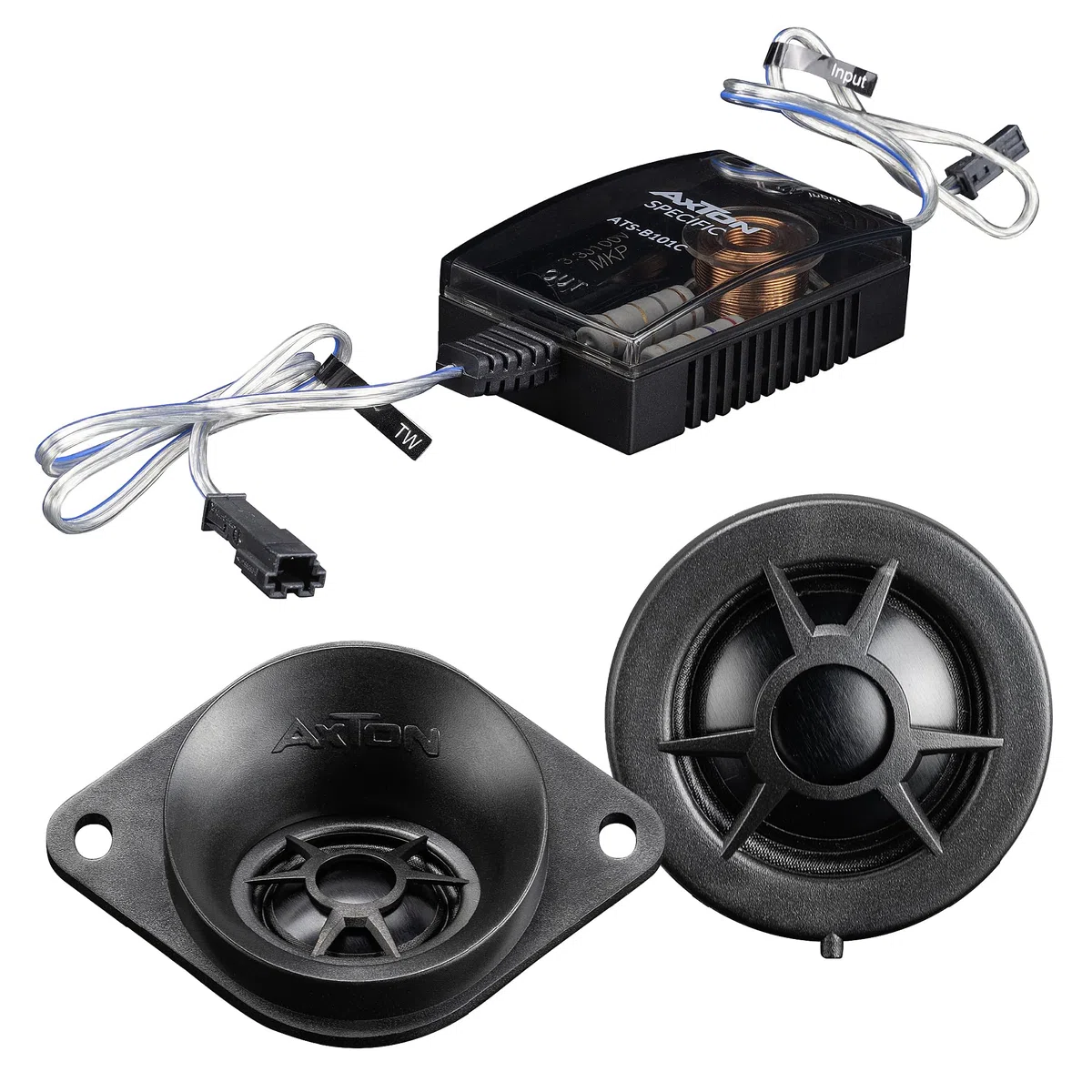 Axton ATS-B101C | Specific 2-Wege 10cm Kompo Lautsprecher System für BMW