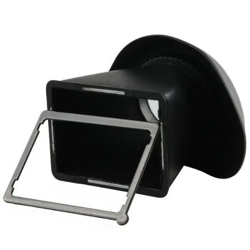 Fotga 2,8 x 3 "LCD Viewfinder Loupe Viseur en caoutchouc Extension V4 pour Sony NEX - 3/NEX - 5