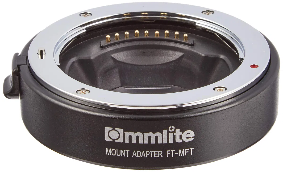 Commlite Auto-Focus électronique Adaptateur de monture d'objectif avec Bague Olympus 4/3 M4/3