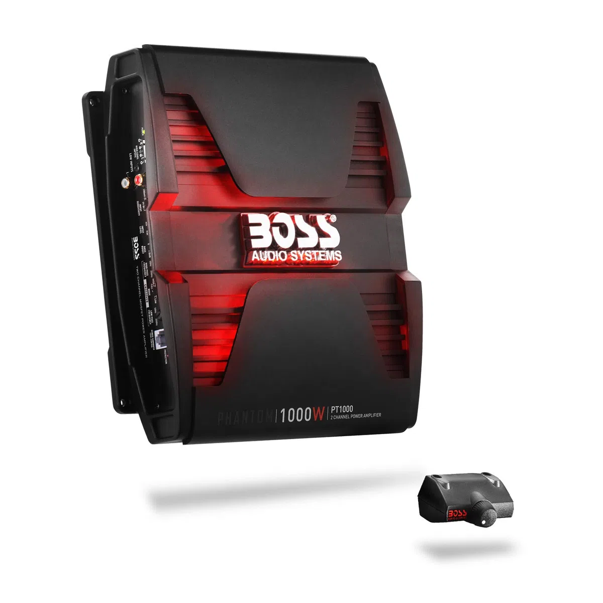 Boss Audio Pt1000 Phantom 1000 W Amplificateur 2 canaux, Classe A/B