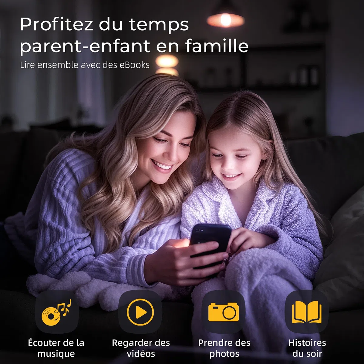 HIFI WALKER G7 Pro Baladeur MP3 Android 13 avec WiFi et Bluetooth, Écran Tactile HD 5,2", 3 Go RAM 32 Go,Stockage Extensible