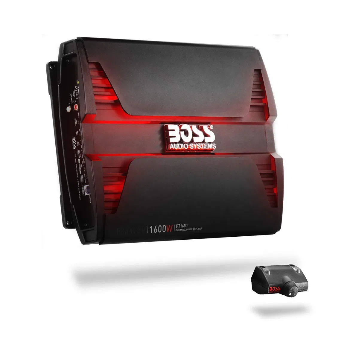 BOSS Audio pt1600 Phantom 1600 W Amplificateur 2 canaux, classe A/B