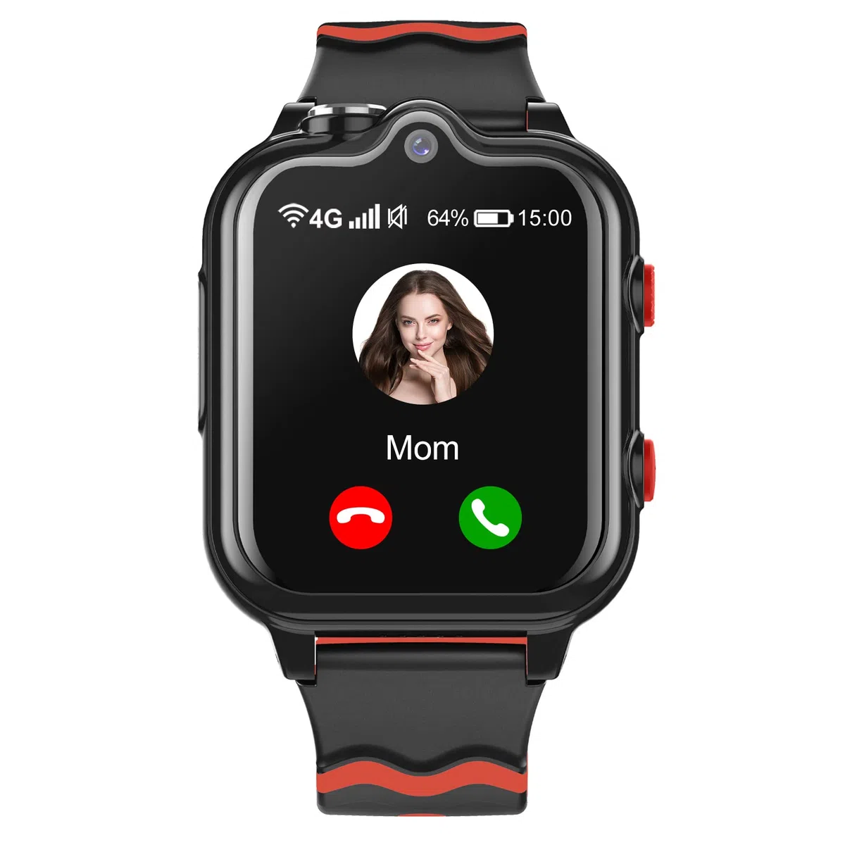 Montre Connectée Enfant Garçon Fille GPS 4G avec WiFi Appel Vidéo SOS 2 Caméras Etanche SMS Réveil Chronomètre Mode Classe Rejeter Appel Inconnu Musique Lecteur Vidéo Longue Durée de Veille
