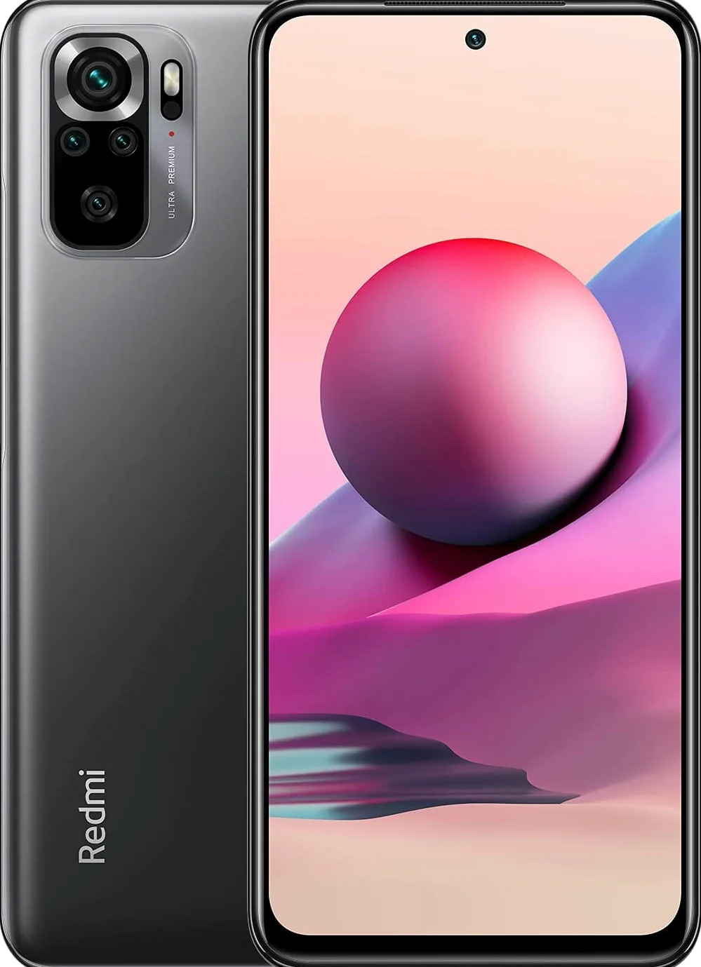 XIAOMI Redmi Note 10S Smartphone RAM 6 GB ROM 128 GB 6,43 '' AMOLED DotDisplay 64 MP Kamera 33 W Schnellladung MediaTek Helio G95 3,5 mm Kopfhörerbuchse 5000 mAh (typ) Akku Grau [Globale Version]
