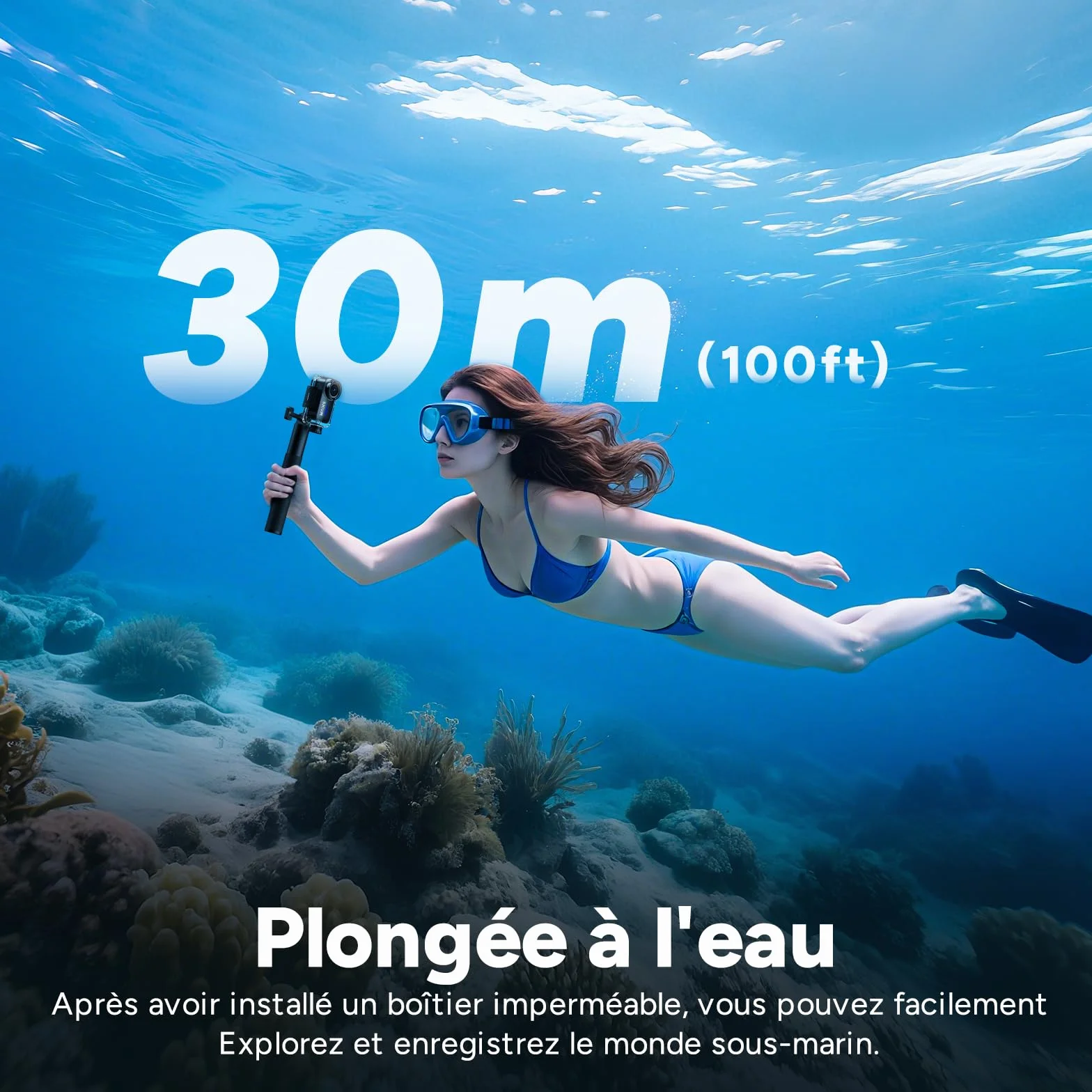 SJCAM C110 Plus Kit Magnétique,4K 20MP POV Mini Caméra Corporelle,64 Go caméra de vlog Portable,Stabilisation 6 Axes, 130 Min d'autonomie,étanche à 30 m, Zoom 8X, pour Le Cyclisme et Le Vlogging,Noir