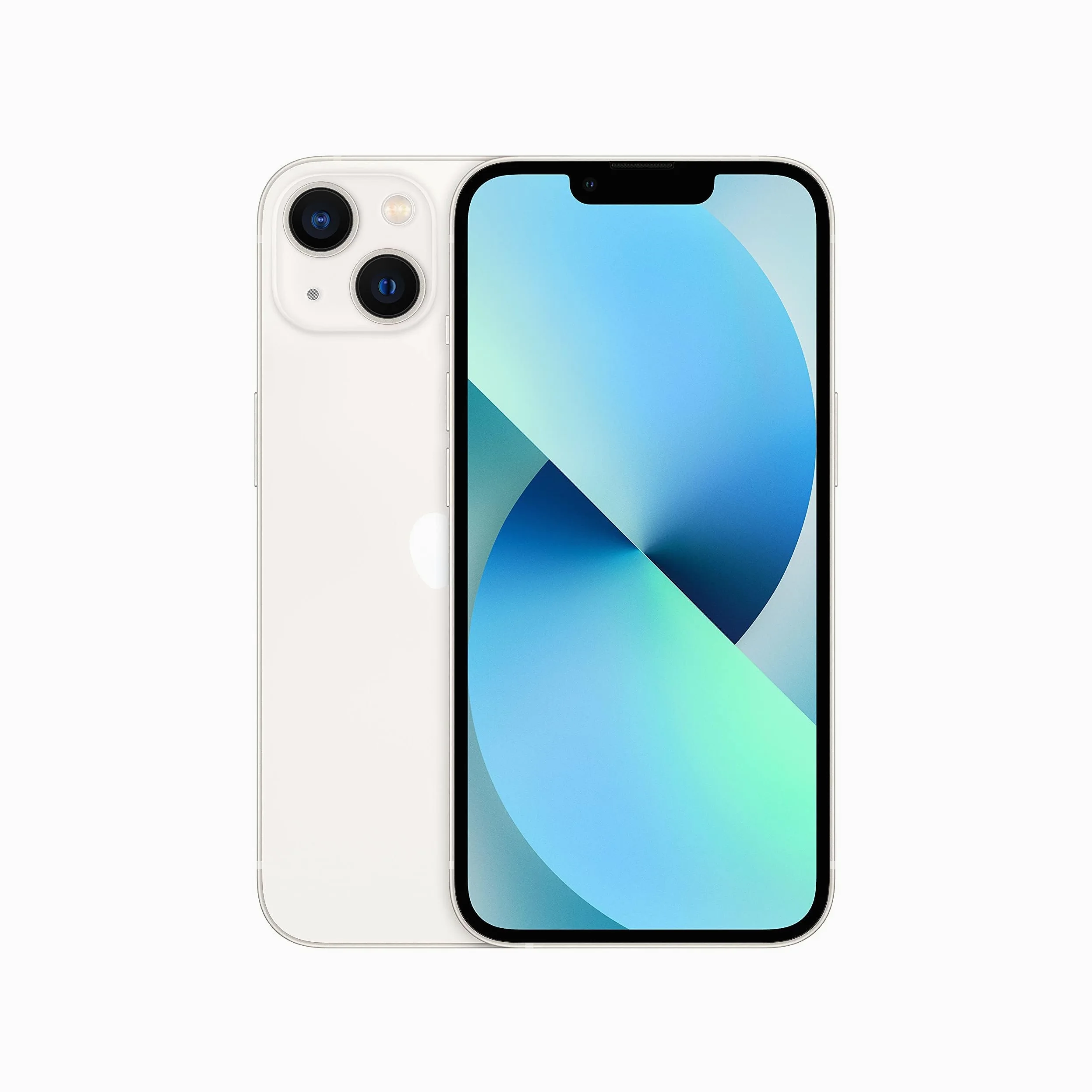 Apple iPhone 13, 128 Go, Lumière Stellaire (Reconditionné)