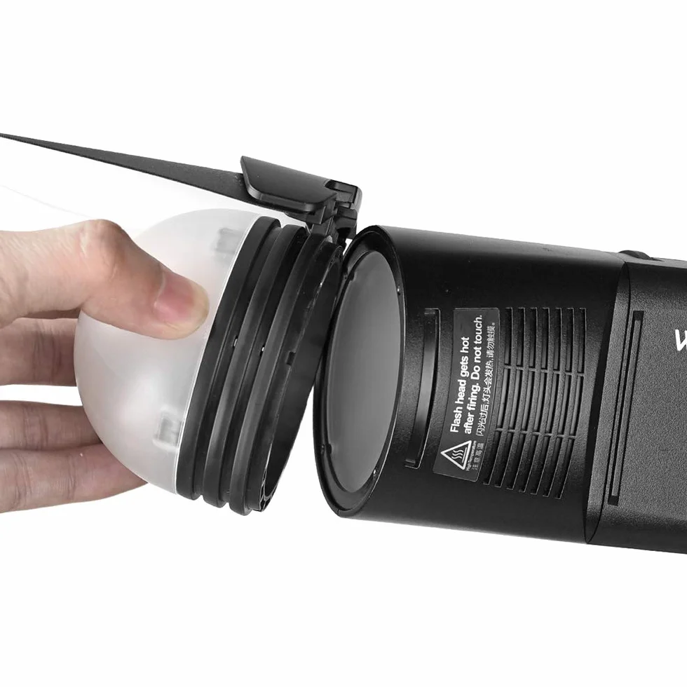 GODOX AK-R1 Kit D'accessoires Tête Flash Ronde, Interface Magnétique | Empilable pour Créer des Effets Lumineux Créatifs, pour Godox V1 V1Pro V100 V1mid AD100pro AD100proII H200R AD200 AD200ProII
