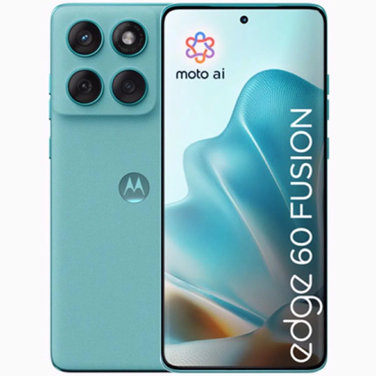 Motorola Edge 60 Fusion 256GB Amazonite EU 16,94cm (6,67") OLED Display, Android 15, 50MP Dual-Kamera [Energieklasse A] (PB7E0034SEEU)