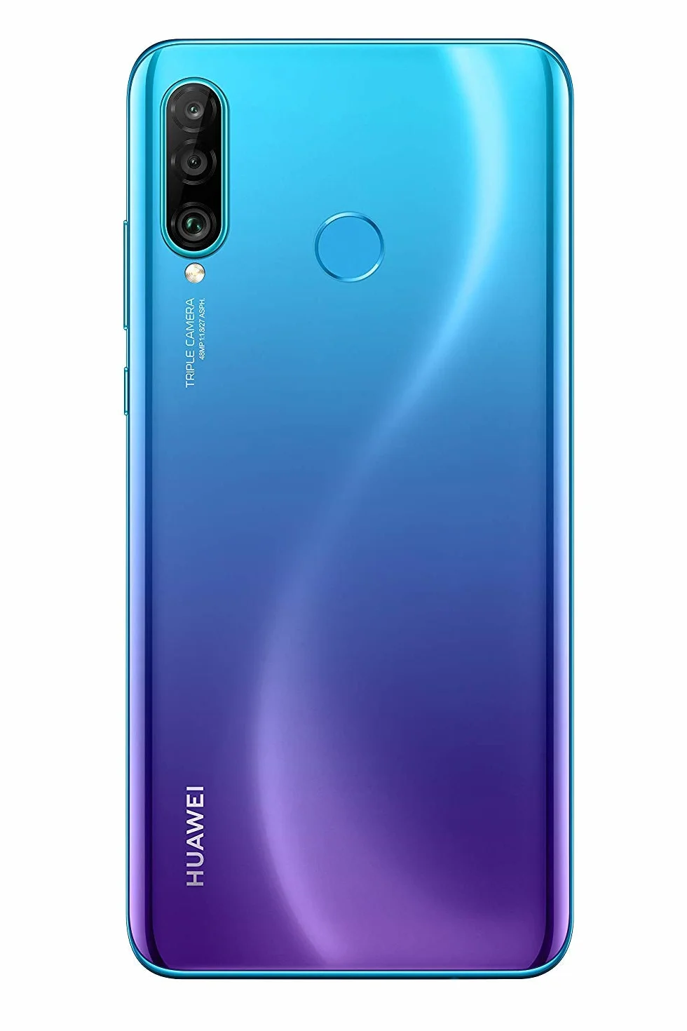 Huawei P30 Lite Smartphone débloqué 4G (6,15 pouces - 128Go - Double Nano SIM - Android 9.0) Peacock Blue [Version Française]