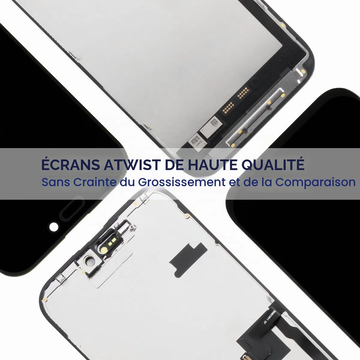 Écran LCD pour iPhone 16 Pro Max LCD Display pour iPhone 16 Pro Max LCD Écran Replacement A3296 A3084 A3295 A3297 Écrantactile Numériseur Assemblé avec Kit de Réparation (Noir,6,9") (16 pro max)