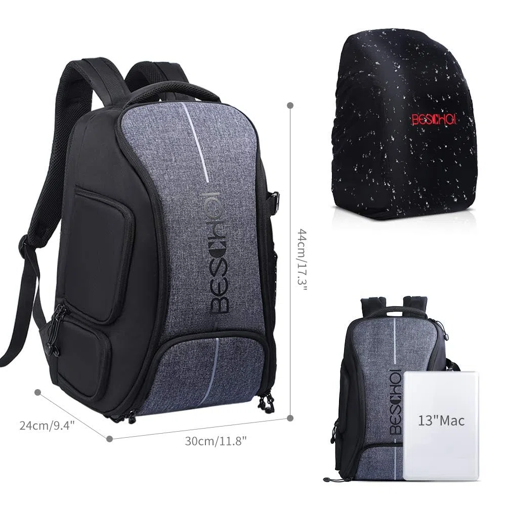 Beschoi Waterproof SLR Camera Backpack