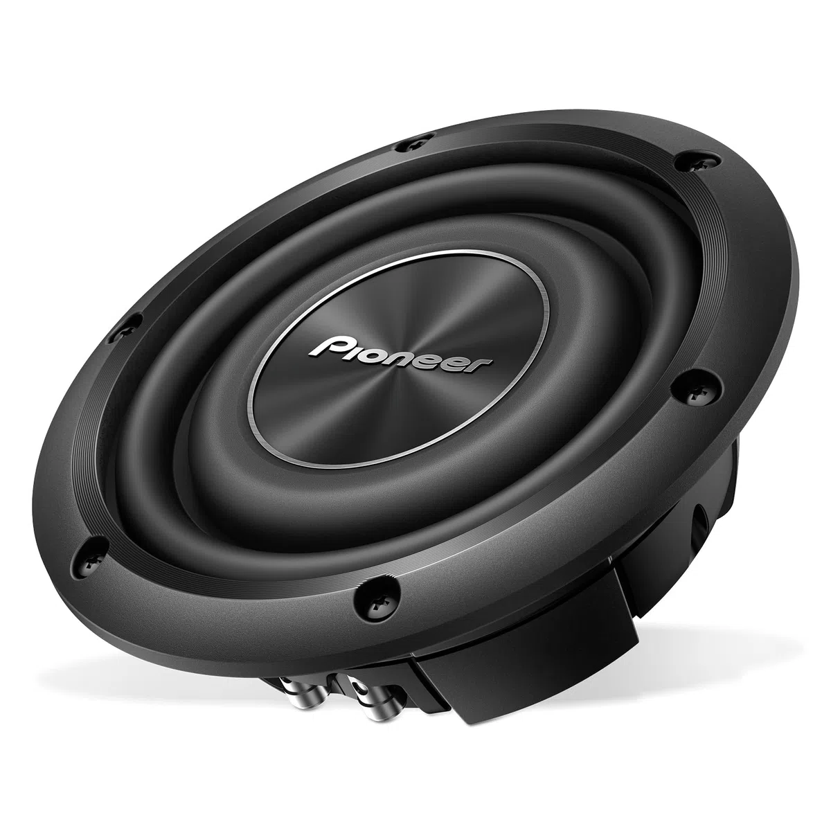 Pioneer TS-A2000LD2 Subwoofer Plat Passif 20 cm, 250W RMS, 700W Max, 2X 2 ohms, Ø 227 x 80 mm pour Enceintes fermées | Design peu profond, basses profondes dans les espaces restreints
