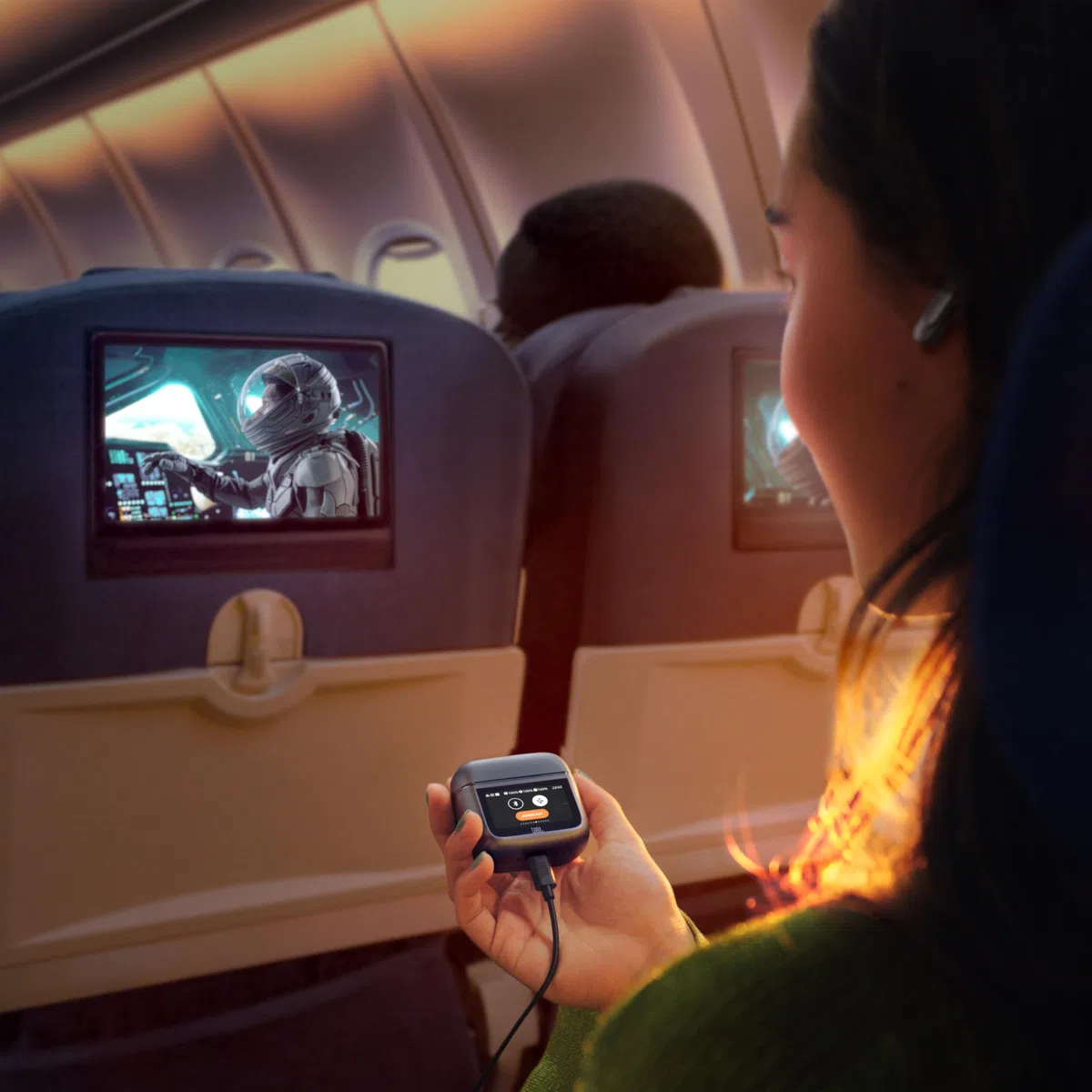 JBL Tour Pro 3, Écouteurs sans Fil avec Réduction de Bruit, Marron | Smart Charging Case, 44 Heures d’Autonomie, Bluetooth 5.3, JBL Spatial 360 Sound avec Suivi des Mouvements de la Tête