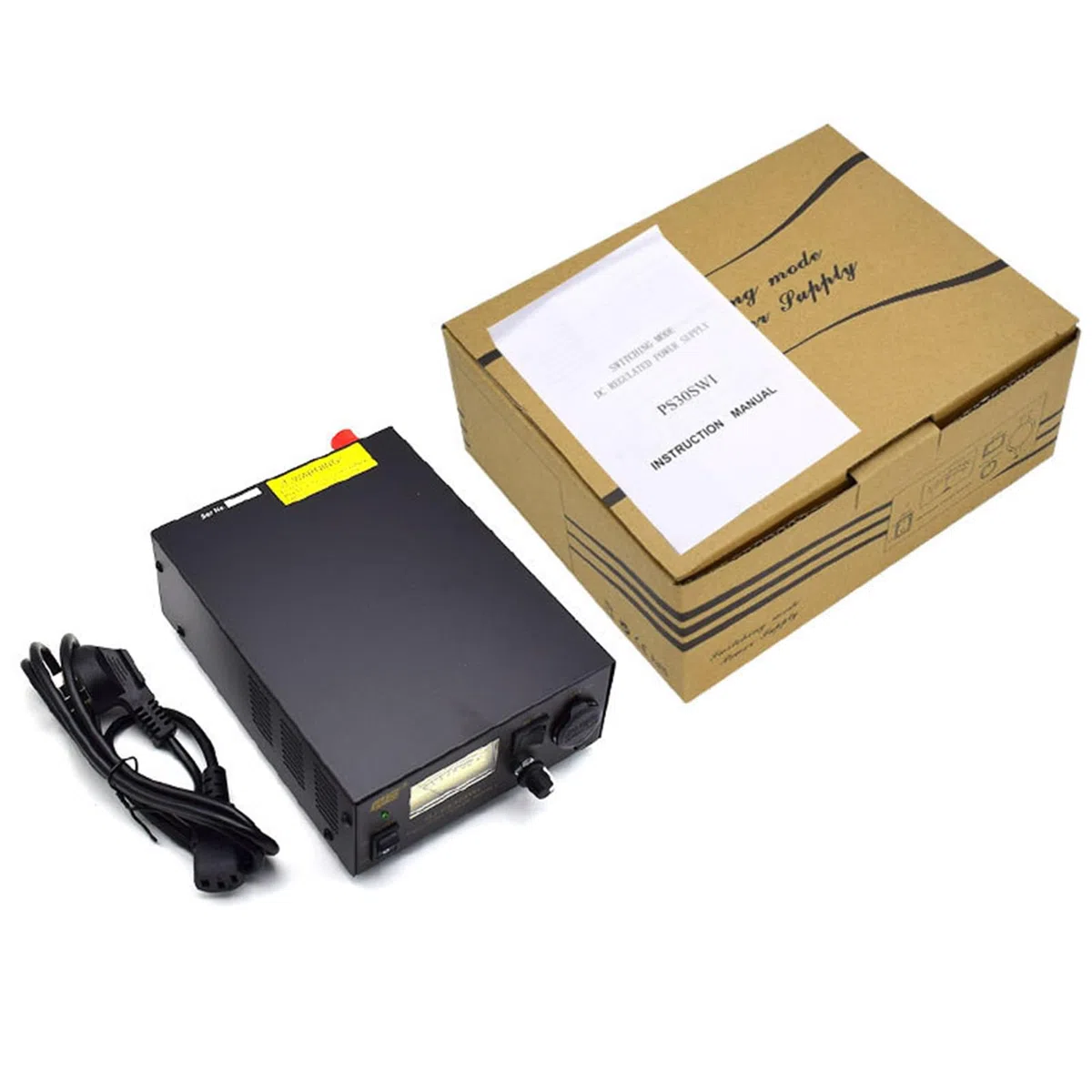 Alimentation de Table 13,8 V 30 A, Alimentation à découpage régulée pour Radio Amateur, Compteur analogique rétro avec rétroéclairage, Contrôle du décalage du Bruit
