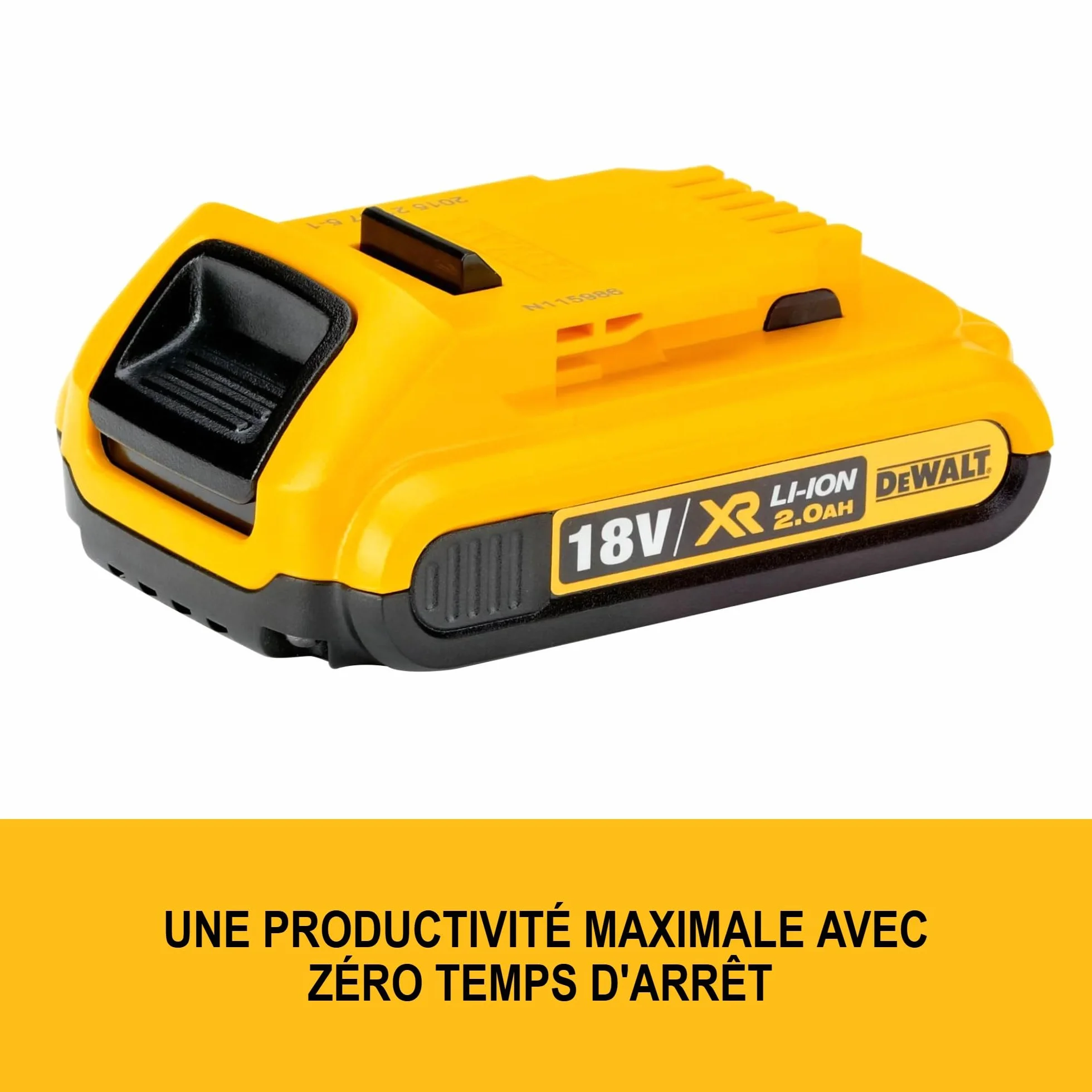 DEWALT, 18V 2.0Ah XR Li-ION Battery Pack, DCB183-XJ