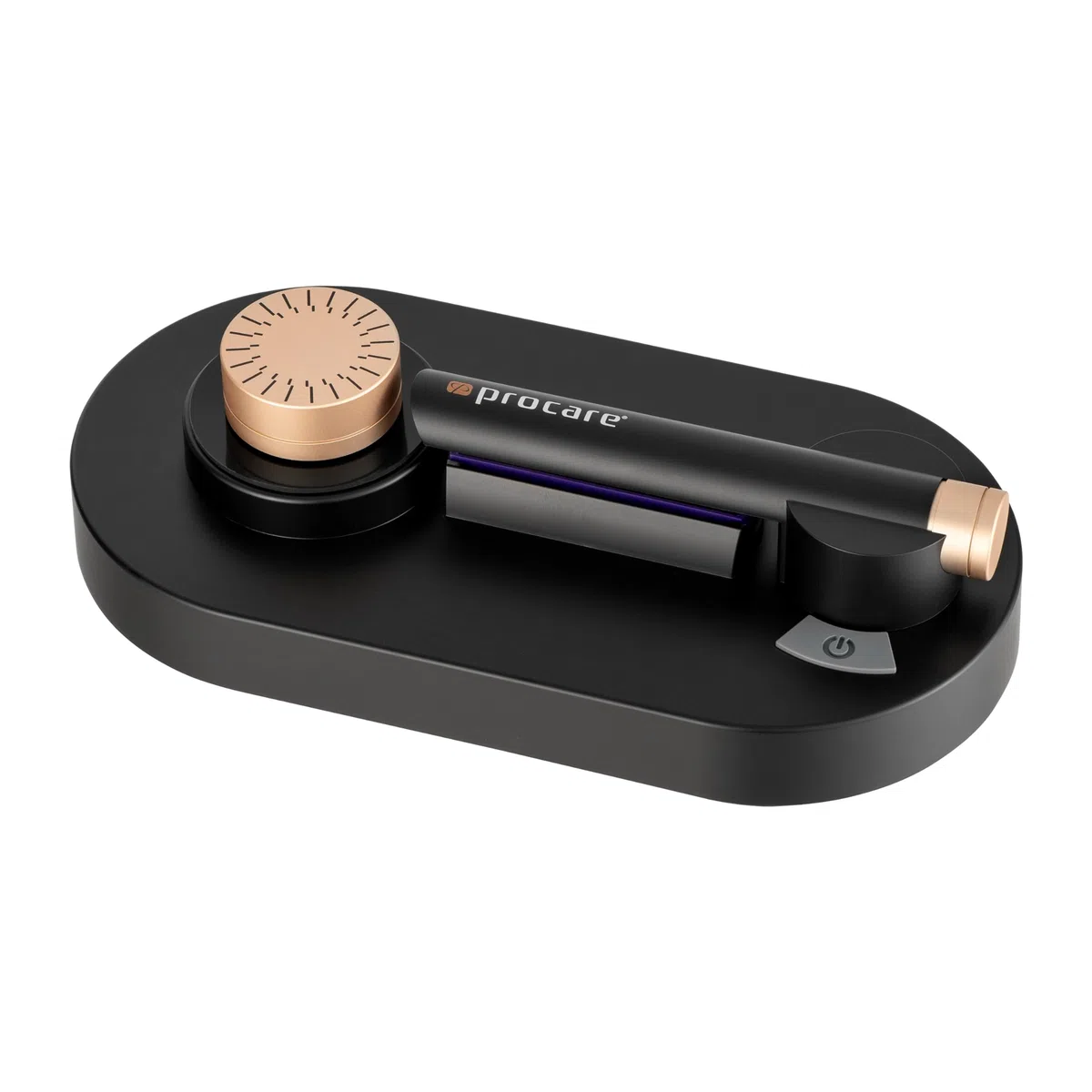 Procare Vinyl-Xperience Kit de Nettoyage de disques Pro – Comprend Une Machine de Nettoyage de disques, Une Brosse Antistatique en Fibre de Carbone, Une Brosse à Disque en Velours Doux, Un souffleur