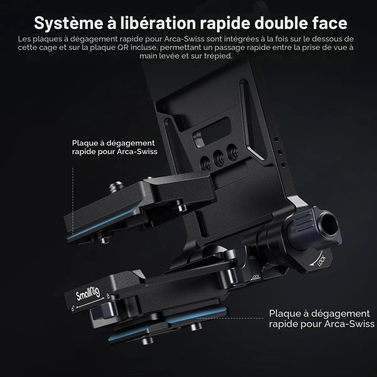SMALLRIG Batterie V Mount VB99, Mini Batterie 99 Wh / 6800 mAh avec PD 100 W USB-C Charge Rapide, avec Plaque de Batterie V-Mount pour Appareil Photo Reflex numérique, caméscope, Trépied - 5048