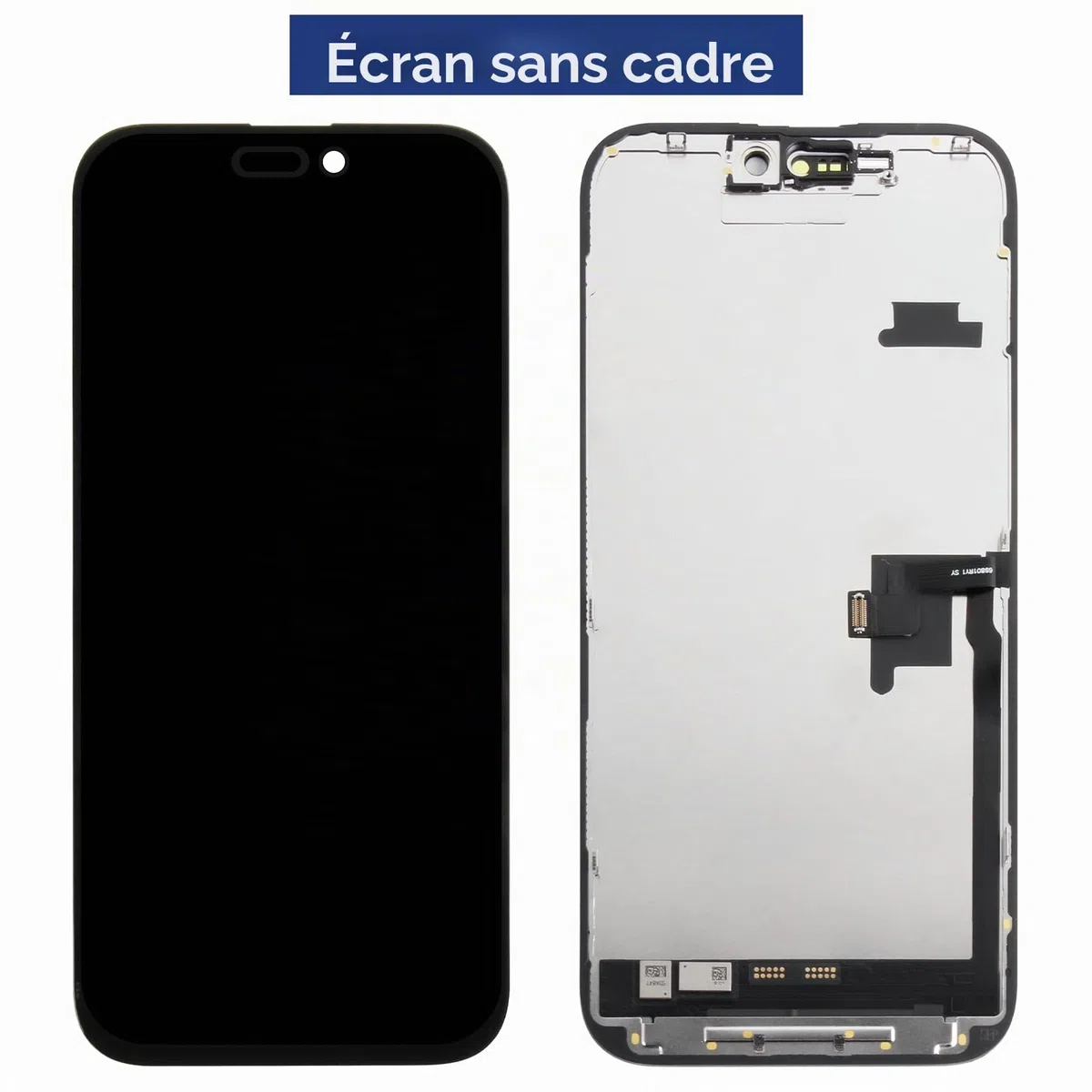Écran LCD pour iPhone 16 Pro Max LCD Display pour iPhone 16 Pro Max LCD Écran Replacement A3296 A3084 A3295 A3297 Écrantactile Numériseur Assemblé avec Kit de Réparation (Noir,6,9") (16 pro max)